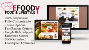 Efoody - Chủ đề WordPress về thực phẩm và phong cách sống