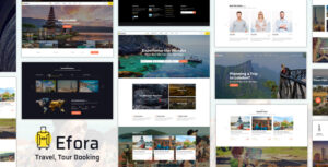 Efora - Chủ đề WordPress cho công ty du lịch