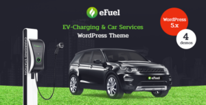 Efuel - Chủ đề WordPress cho thuê xe điện và sạc xe điện
