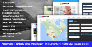 Ehauzon - Danh sách bất động sản cho chủ đề WordPress