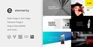 Elementy - Chủ đề WordPress đa năng một trang và nhiều trang