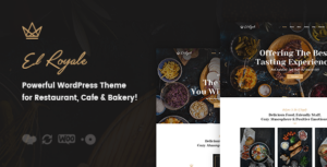 Elroyale - Chủ đề WordPress Nhà hàng & Quán cà phê