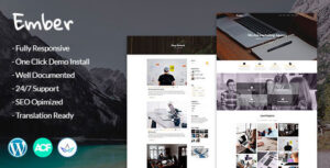 Ember - Chủ đề WordPress của Cơ quan Tiếp thị Kỹ thuật số