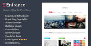 Entrance - Chủ đề WordPress cho Tạp chí và Đánh giá