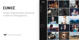 Eunice - Chủ đề WordPress danh mục đầu tư nhiếp ảnh
