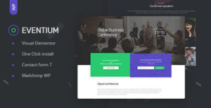 Eventium - Chủ đề WordPress sự kiện đáp ứng