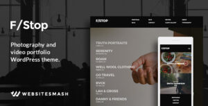 FStop - Chủ đề WordPress danh mục đầu tư ảnh và video
