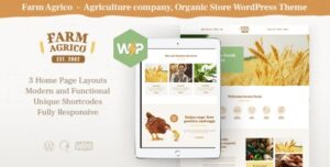 Farm Agrico | Chủ đề WordPress về Kinh doanh Nông nghiệp & Thực phẩm Hữu cơ