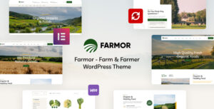 Farmor - Chủ đề WordPress về trang trại và nông dân