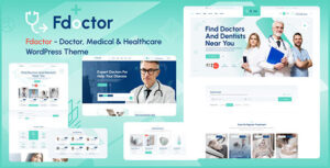 Fdoctor - Theme WordPress liệt kê danh mục y tế & bác sĩ