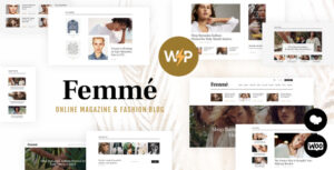 Femme - Chủ đề WordPress cho Blog & Tạp chí Thời trang + RTL