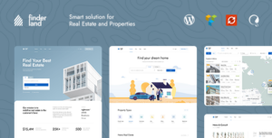 Finderland - Chủ đề WordPress về Bất động sản