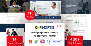 Finoptis - Chủ đề WordPress kinh doanh