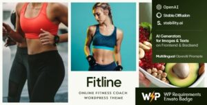FitLine — Chủ đề WordPress dành cho Huấn luyện viên cá nhân