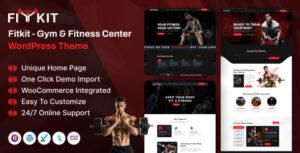Fitkit - Chủ đề WordPress cho trung tâm thể dục và thể hình