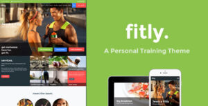 Fitly - Một chủ đề WordPress về đào tạo cá nhân