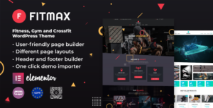 Fitmax - Chủ đề WordPress về phòng tập thể dục và thể hình