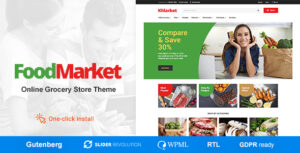 Food Market - Chủ đề WordPress cho cửa hàng tạp hóa và cửa hàng