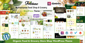 Foodano - Chủ đề WordPress cho cửa hàng thực phẩm và chợ