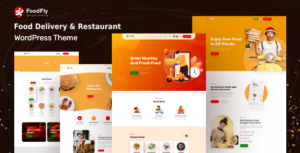 Foodfly- Giao đồ ăn nhanh & Chủ đề WordPress nhà hàng