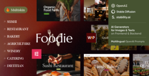 Foodie - Chủ đề nhà hàng