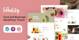 Foodily - Chủ đề WordPress về thực phẩm và đồ uống