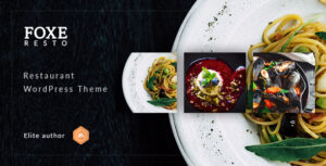 Foxeresto - Chủ đề WordPress nhà hàng