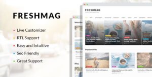 Freshmag - Chủ đề tạp chí WordPress sạch sẽ