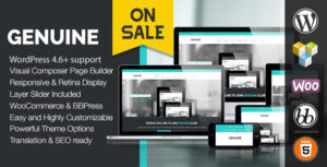 Genuine - Chủ đề WordPress sáng tạo đáp ứng