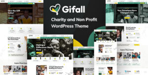 Gifall - Chủ đề WordPress từ thiện phi lợi nhuận