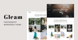 Gleam - Chủ đề WordPress về nhiếp ảnh danh mục đầu tư