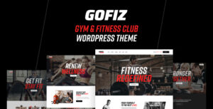 GoFiz - Chủ đề WordPress của Câu lạc bộ thể dục & thể hình
