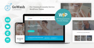 GoWash | Chủ đề WordPress cho dịch vụ giặt khô & giặt ủi