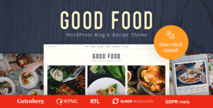 Good Food - Tạp chí công thức nấu ăn & Chủ đề blog ẩm thực