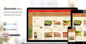 Gourmet Shop - Chủ đề WordPress Nhà hàng & Quán bar