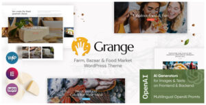 Grange - Chủ đề WordPress trang trại