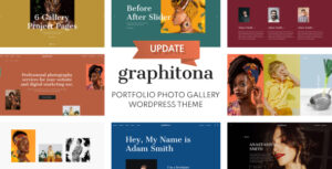 Graphitona - Chủ đề WordPress Thư viện ảnh danh mục đầu tư