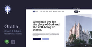 Gratia - Chủ đề WordPress về Nhà thờ & Tôn giáo