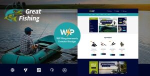 Great Fishing - Chủ đề WordPress về câu cá và săn bắn