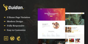 Guidan - Chủ đề WordPress từ thiện phi lợi nhuận