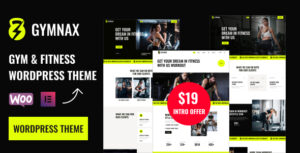 Gymnax - Chủ đề WordPress về thể dục và thể hình