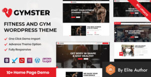 Gymster - Chủ đề WordPress về thể hình và phòng tập thể dục