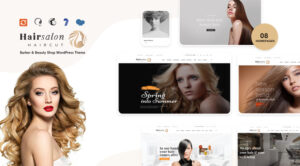 Hair Salon - Chủ đề WordPress cho tiệm cắt tóc và làm đẹp