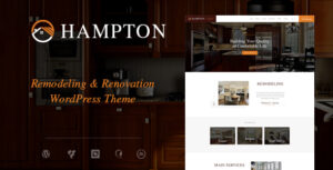 Hampton | Chủ đề WordPress Thiết kế và Cải tạo Nhà