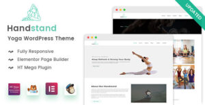 Handstand - Chủ đề WordPress Yoga