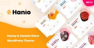 Hanio - Chủ đề WordPress cho cửa hàng mật ong và đồ ngọt