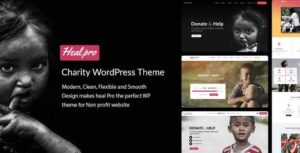 Heal Pro- Chủ đề WordPress từ thiện đa năng