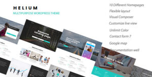 Helium - Chủ đề WordPress Marketing 10 trong 1