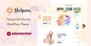 Helpass - Chủ đề WordPress từ thiện