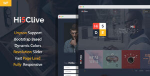 Hi5Clive - Chủ đề WordPress dành cho doanh nhân tiếp thị kỹ thuật số